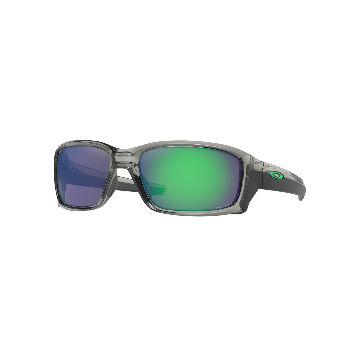 Oakley Straightlink Sunglasses CLOSEOUT - Grey Ink/PRIZM Jade