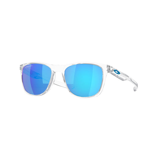 Oakley Trillbe X Sunglasses - Polished Clear/Prizm Sapphire