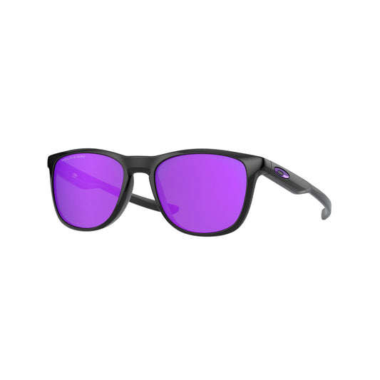 Oakley Trillbe X Polarized Sunglasses CLOSEOUT - Matte Black Ink /Violet Iridium Polar