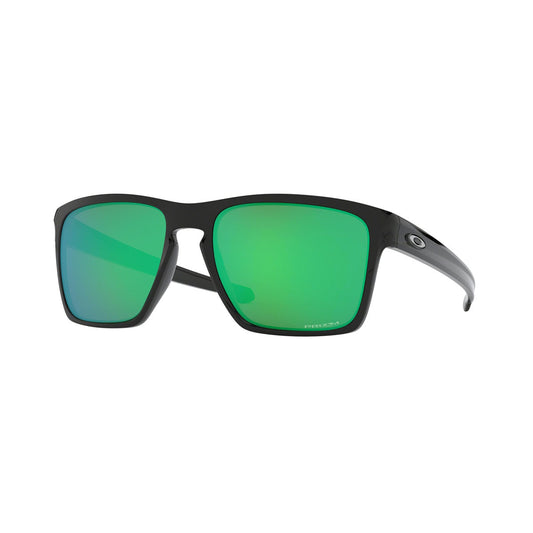 Oakley Sliver XL Sunglasses CLOSEOUT - Polished Black/PRIZM Jade