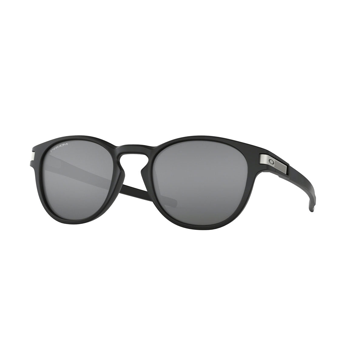 Oakley Asian Fit / Low Bridge Fit Latch Grid Sunglasses CLOSEOUT - Matte Black/PRIZM Black Iridium