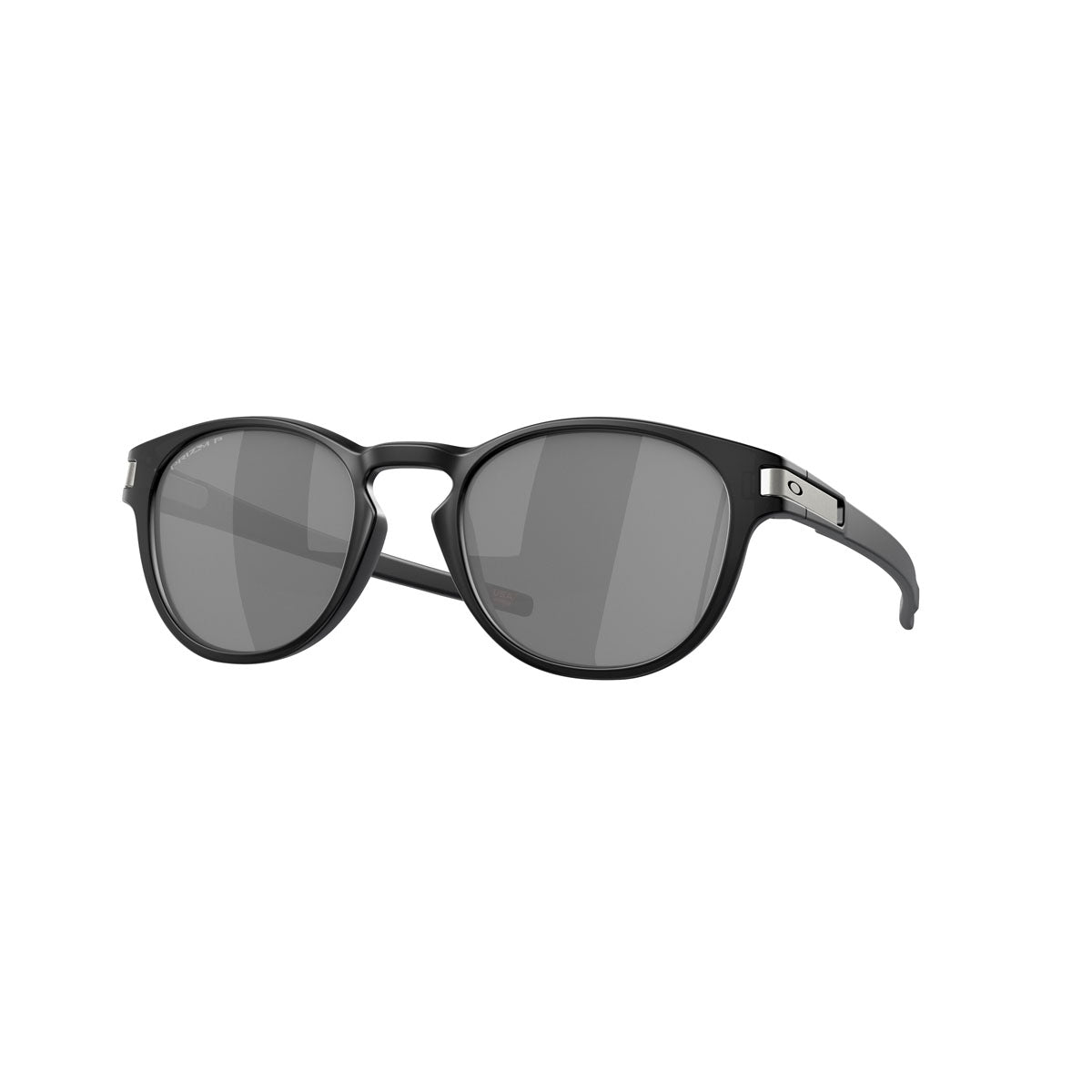 Oakley Asian Fit / Low Bridge Fit Latch Polarized Sunglasses - Matte Black Ink/PRIZM Black Iridium Polarized