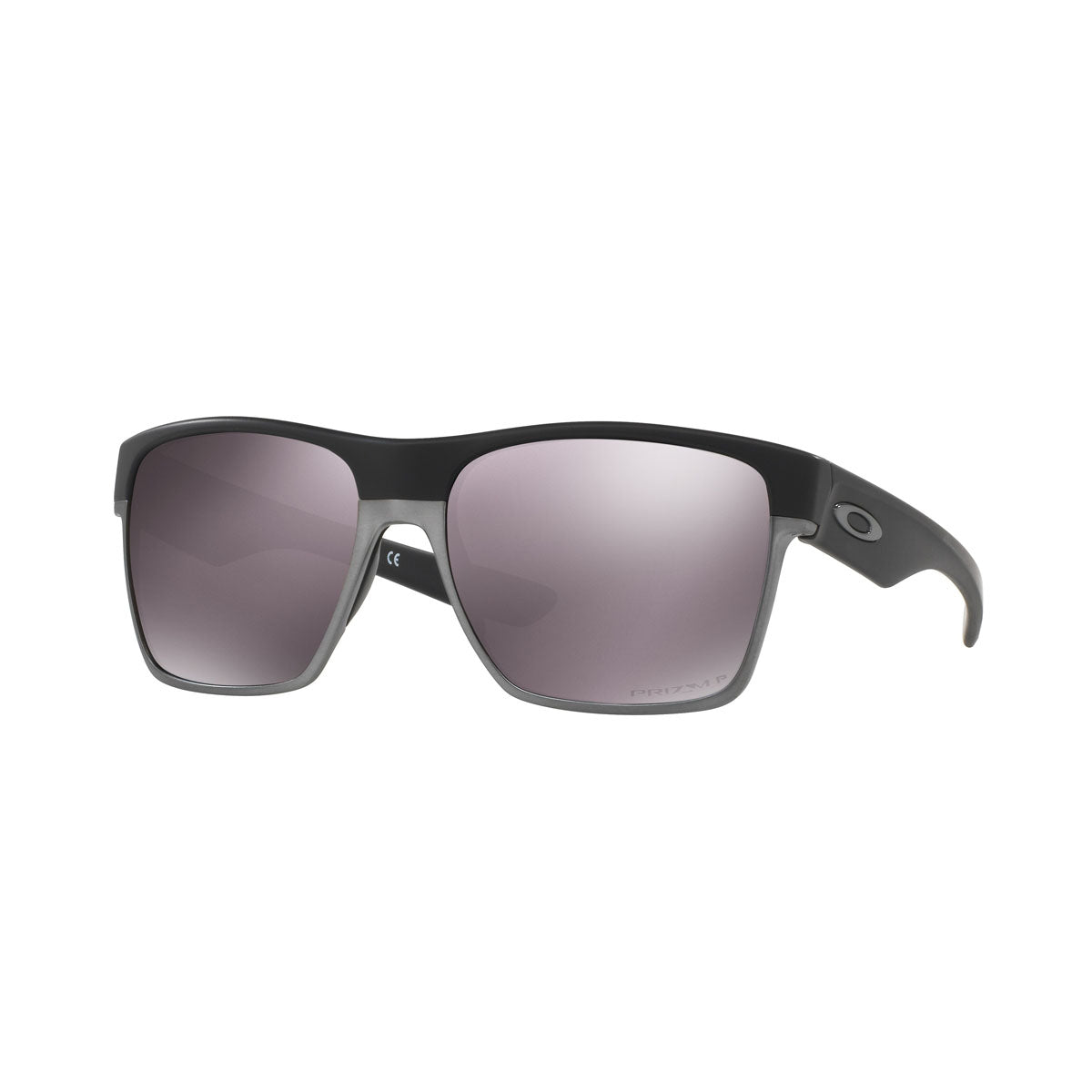 Oakley Two Face XL Polarized Sunglasses CLOSEOUT - Matte Black/PRZM Daily Polarized