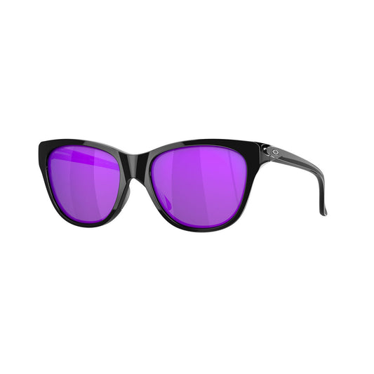 Oakley Hold Out Polarized Sunglasses CLOSEOUT - Polished Black/Violet Iridium Polarized