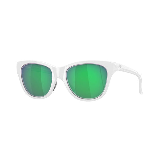 Oakley Hold Out Sunglasses CLOSEOUT - Polished White/Jade Iridium