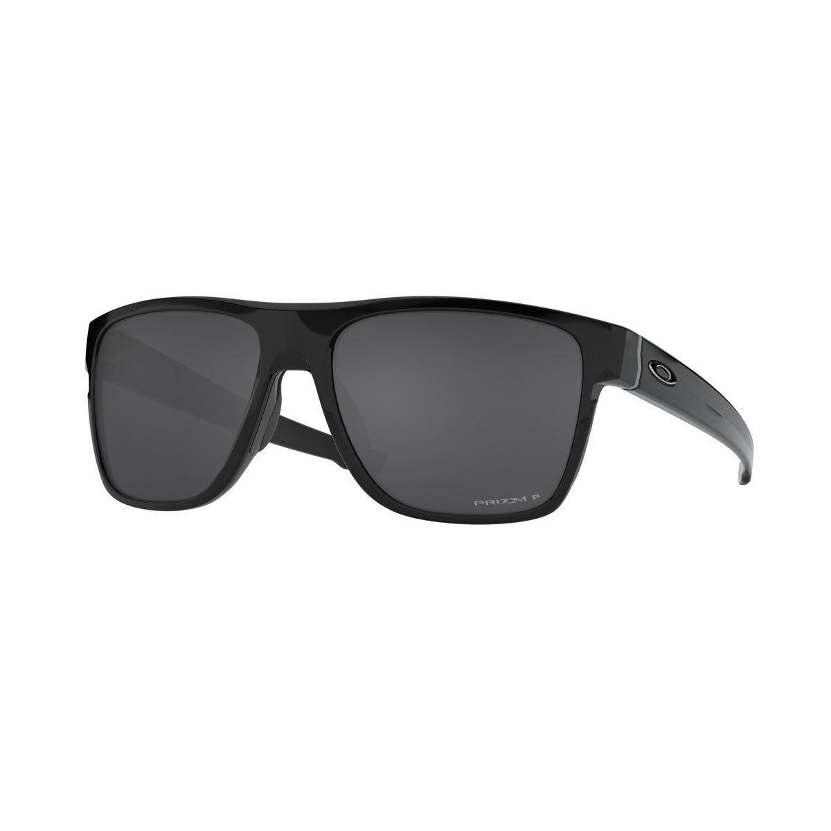 Oakley Crossrange XL Polarized Sunglasses CLOSEOUT - Polished Black/PRIZM Black Polarized