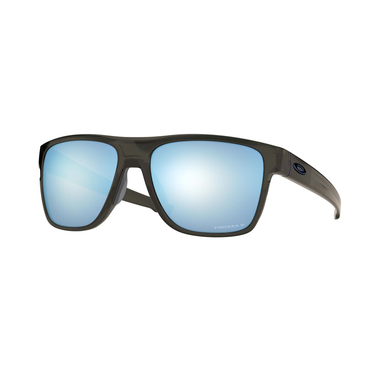 Oakley Crossrange XL Polarized Sunglasses CLOSEOUT - Grey Smoke/PRIZM Deep Water Polarized