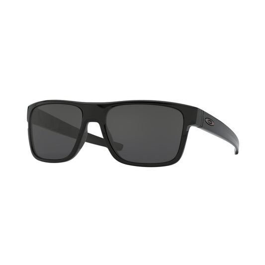 Oakley Crossrange Sunglasses CLOSEOUT - Matte Black/Grey