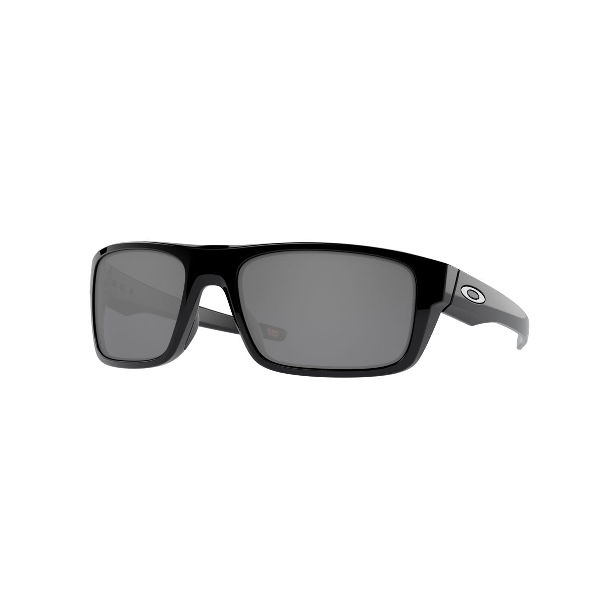 Oakley Drop Point Sunglasses CLOSEOUT - Polished Black/Black Iridium