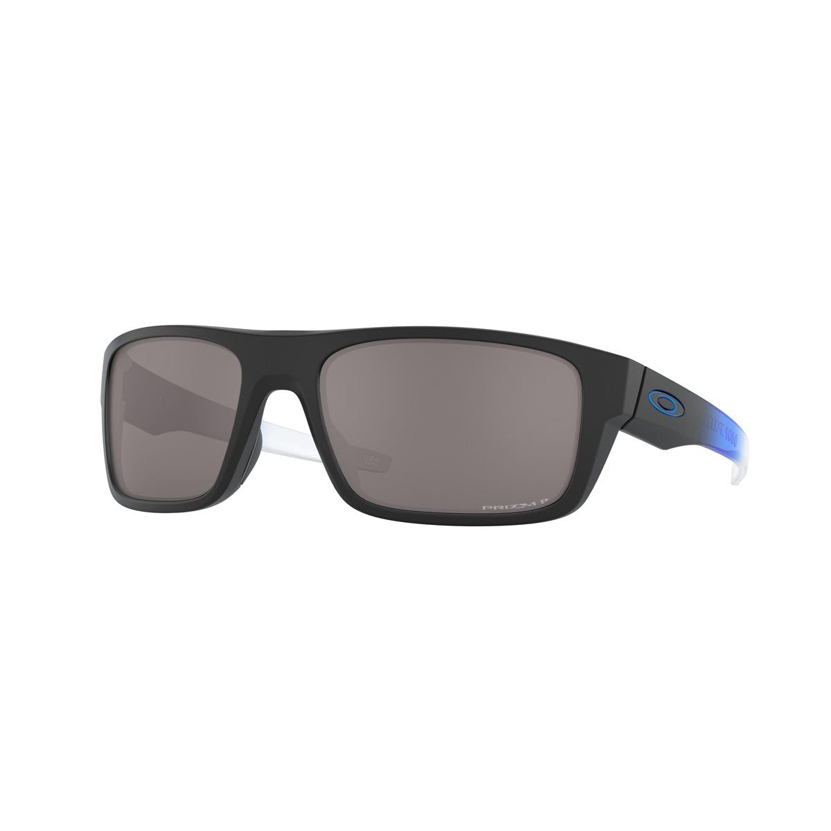 Oakley Drop Point Polarized Sunglasses CLOSEOUT - Ignite Sapphire Fade/PRIZM Black Polarized