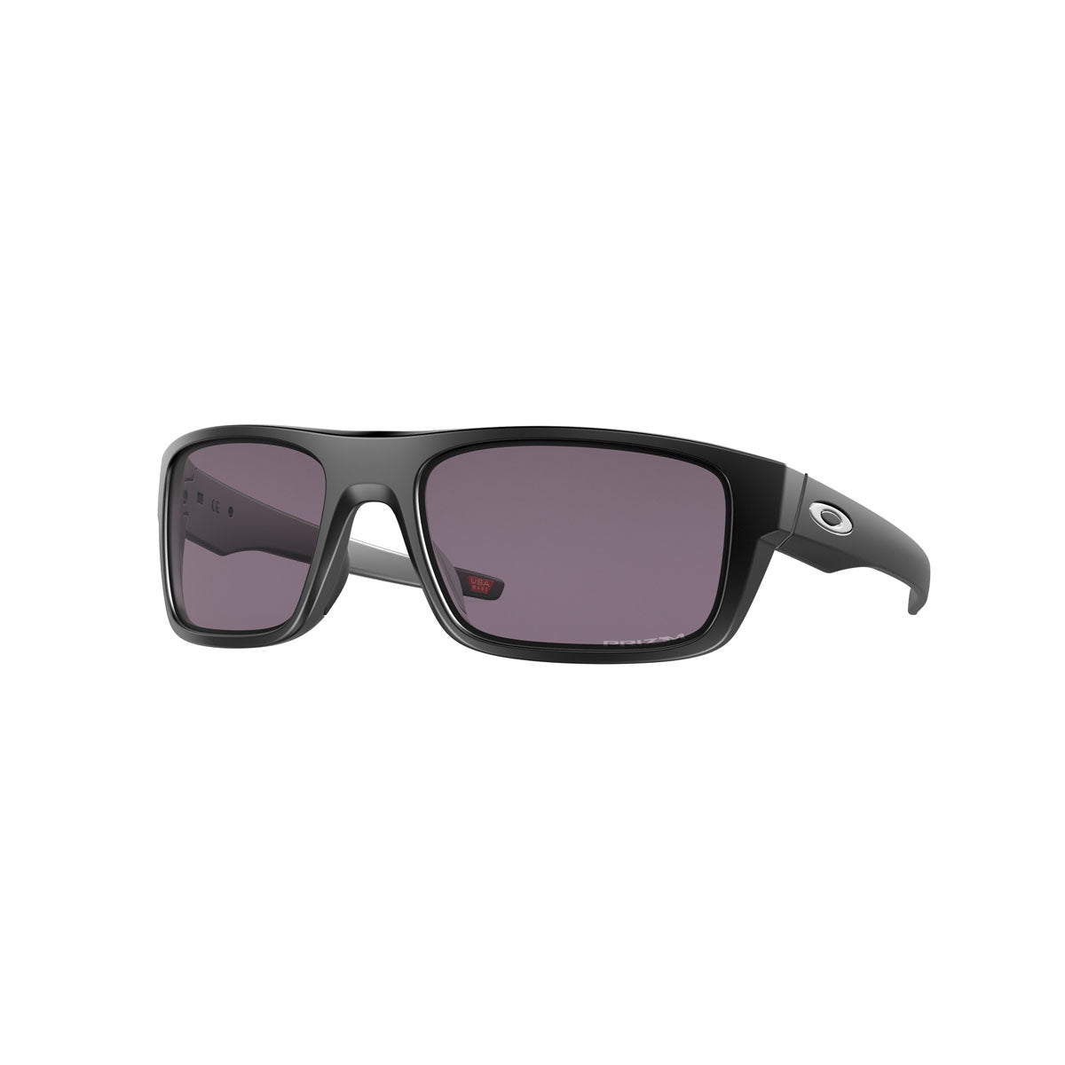 Oakley Drop Point Sunglasses CLOSEOUT - Matte Black/PRIZM Grey