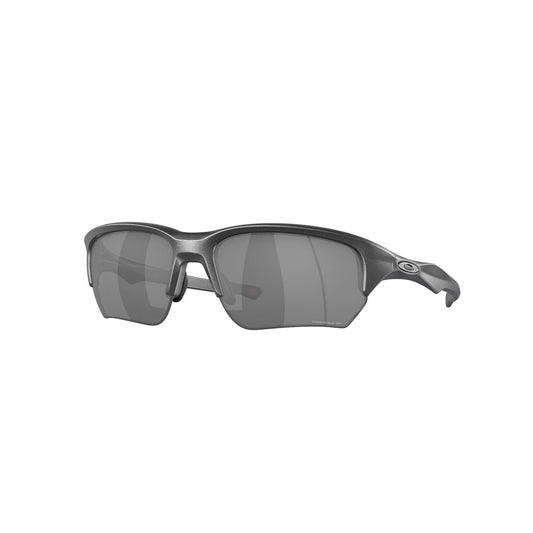 Oakley Asian Fit / Low Bridge Fit Flak Beta Polarized Sunglasses CLOSEOUT - Steel/PRIZM Black Iridium Polarized