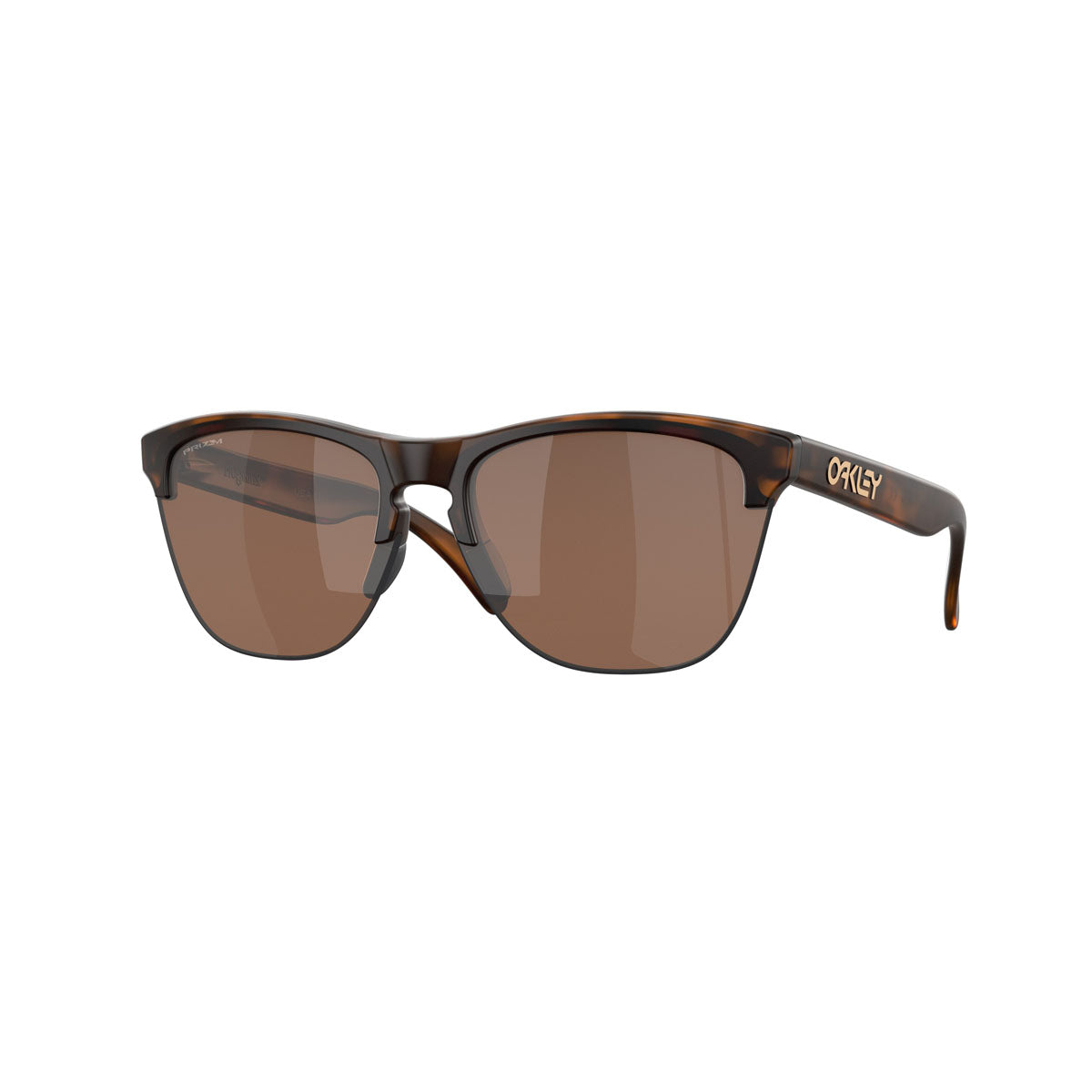 Oakley Frogskins Lite Sunglasses CLOSEOUT - Matte Brown Tortoise/PRIZM Tungsten