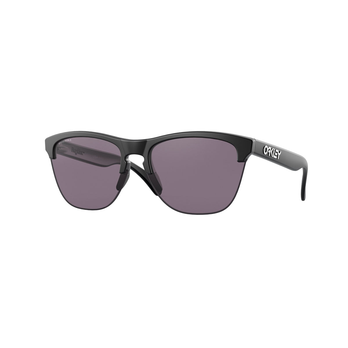 Oakley Frogskins Lite Sunglasses CLOSEOUT - Matte Black/PRIZM Grey