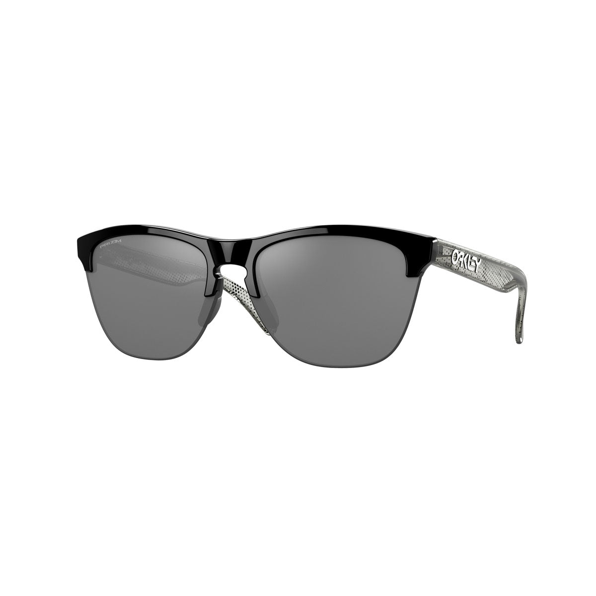 Oakley Frogskins Lite Sunglasses CLOSEOUT - Hi Res Black/PRIZM Black