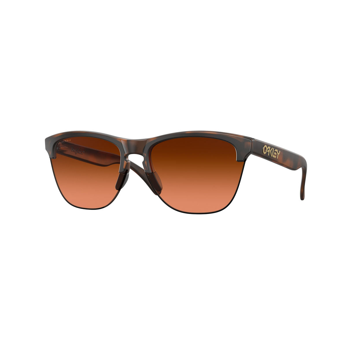 Oakley Frogskins Lite Sunglasses - Matte Brown Tortoise/PRIZM Brown Gradient