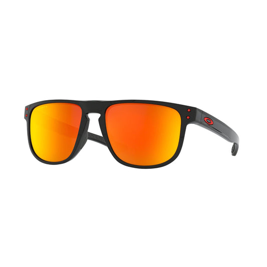 Oakley Holbrook R Polarized Sunglasses CLOSEOUT - Polished Black/PRIZM Ruby Polarized