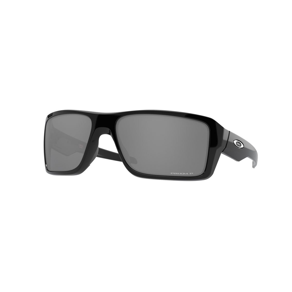 Oakley Double Edge Polarized Sunglasses - Polished Black/PRIZM Black Polarized