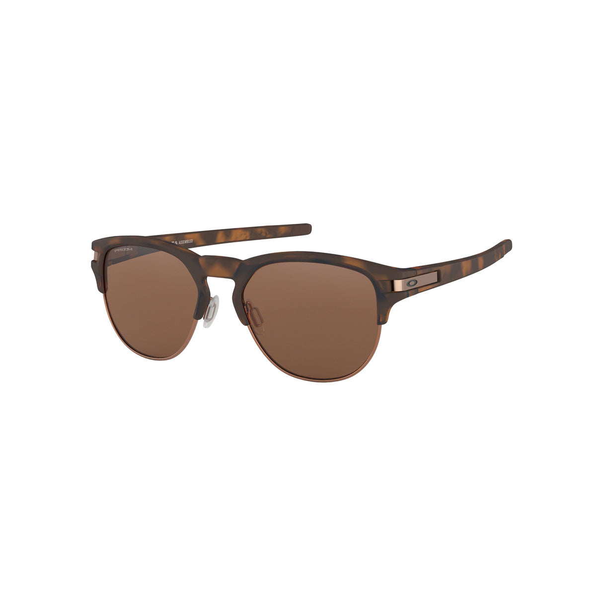 Oakley Latch Key M Sunglasses CLOSEOUT - Matte Brown Tortoise/PRIZM Tungsten