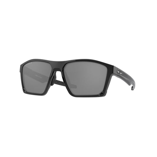 Oakley Asian Fit / Low Bridge Fit Targetline Polarized Sunglasses CLOSEOUT - Polished Black/PRIZM Black Polarized