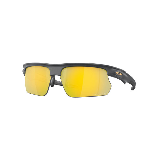 Oakley Bisphaera Polarized Sunglasses - Matte Carbon/Prizm 24K Polarized