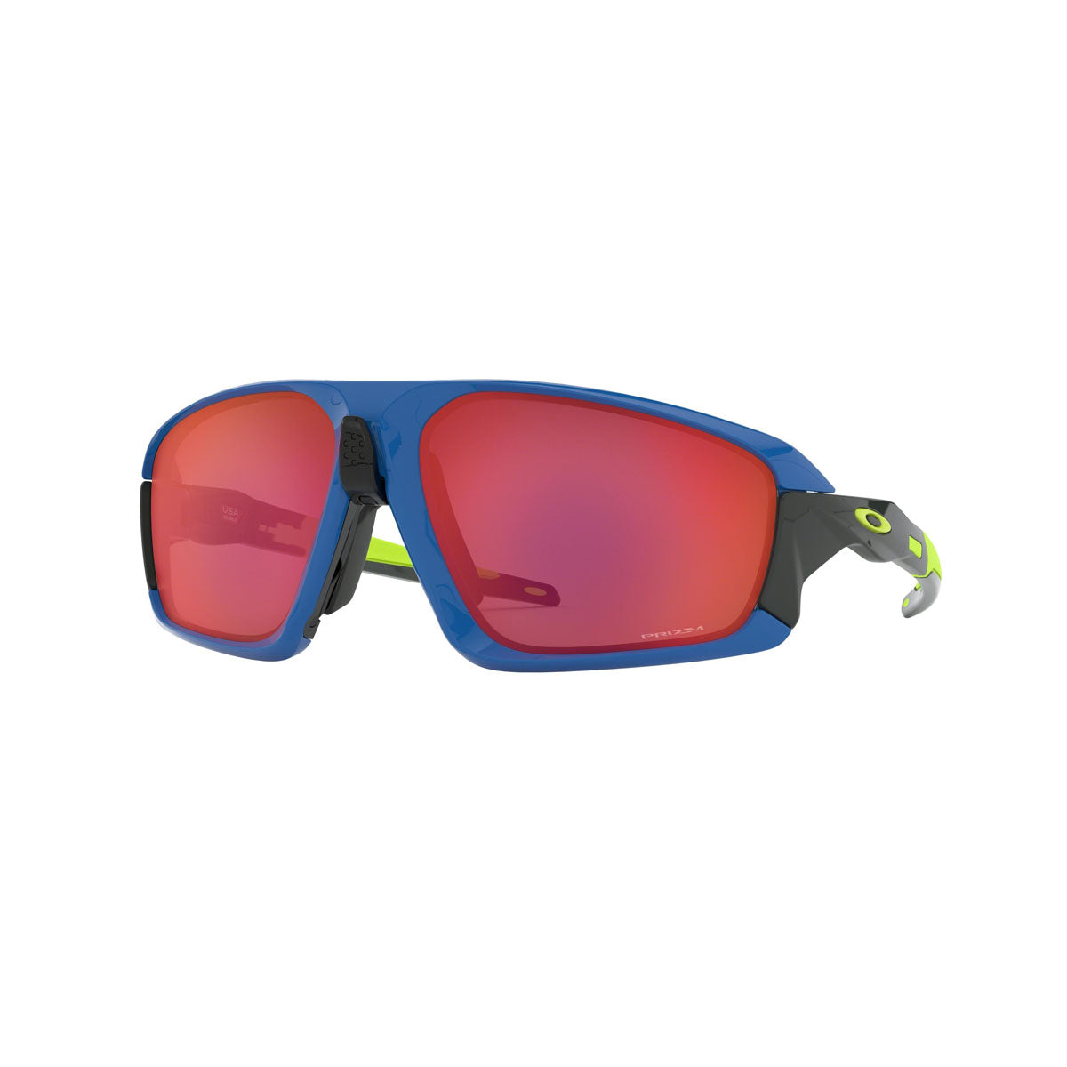 Oakley Field Jacket Sunglasses CLOSEOUT - Sapphire/PRIZM Trail Torch