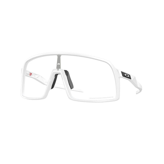 Oakley Sutro Photochromatic Sunglasses - Matte White / Clear Photochromic