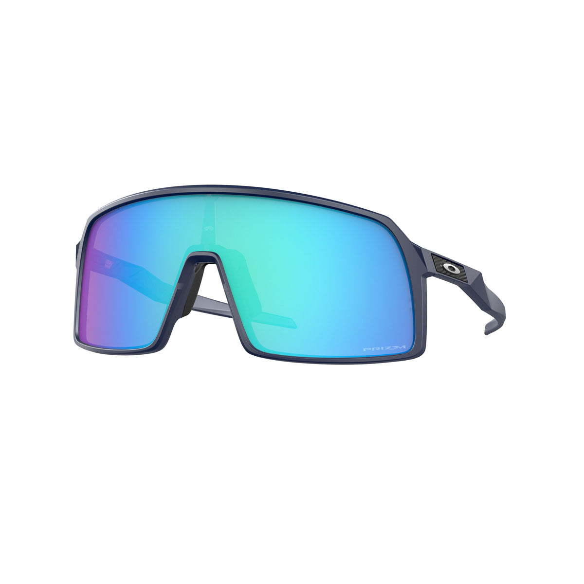 Oakley Asian Fit / Low Bridge Fit Sutro Sunglasses - Matte Navy/PRIZM Sapphire