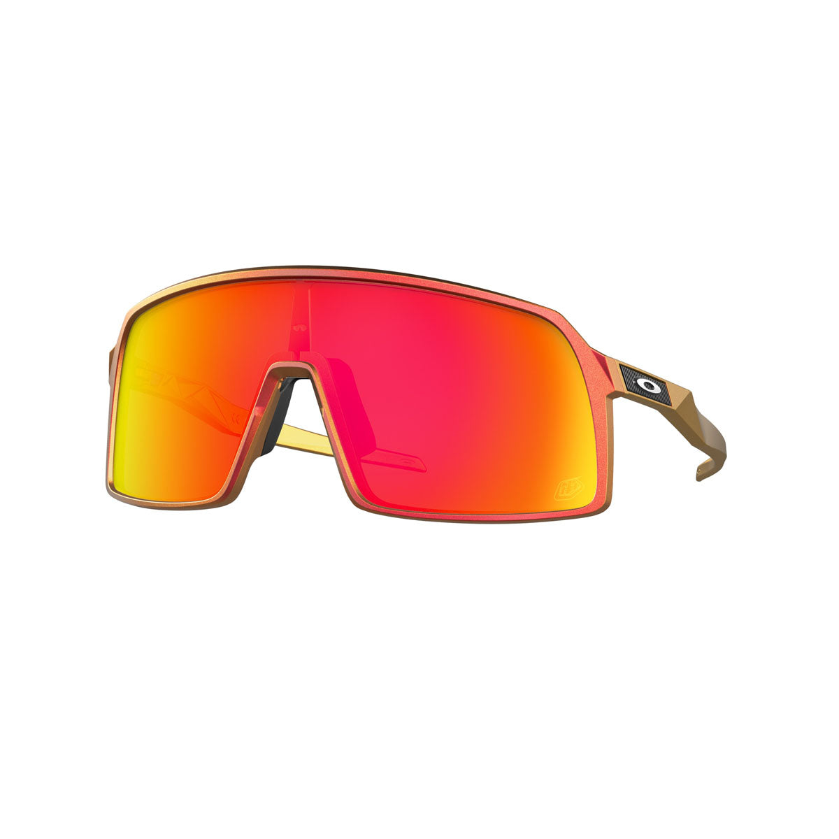 Oakley Sutro Sunglasses CLOSEOUT - Troy Lee Designs Red Gold Shift/PRIZM Ruby