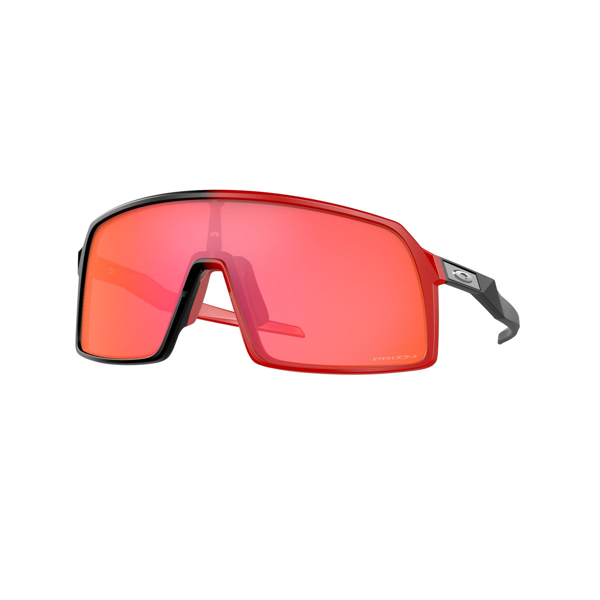 Oakley Sutro Sunglasses CLOSEOUT - Matte Black/Redline/PRIZM Trail Torch