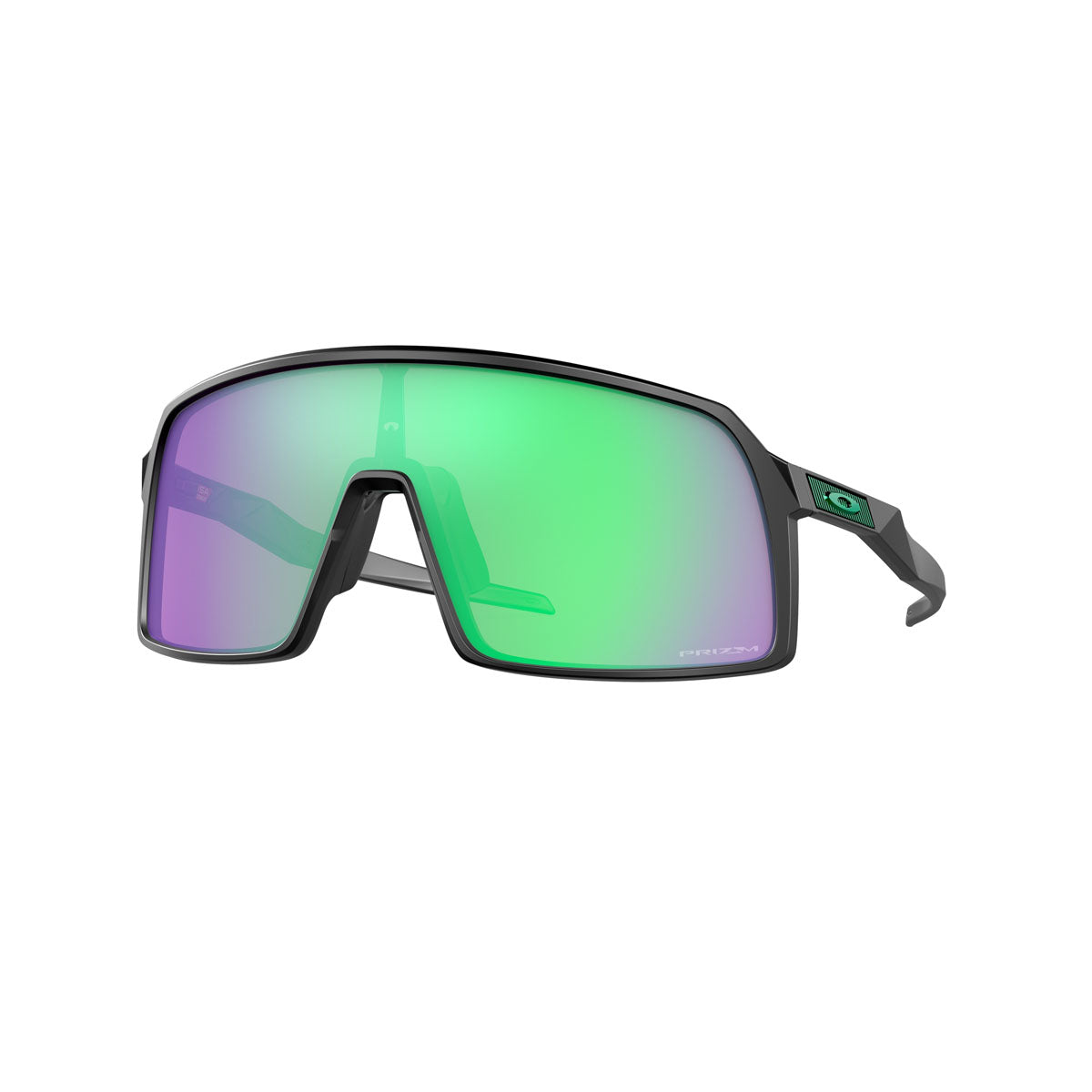 Oakley Sutro Sunglasses CLOSEOUT - Matte Black/PRIZM Road Jade