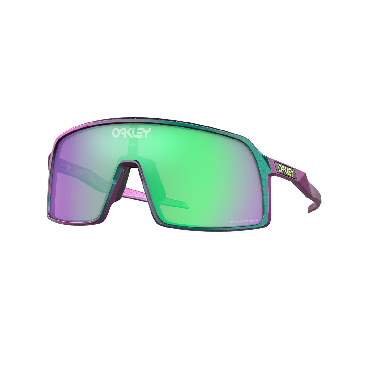 Oakley Sutro Sunglasses CLOSEOUT - Green/Purple Shift/PRIZM Road Jade