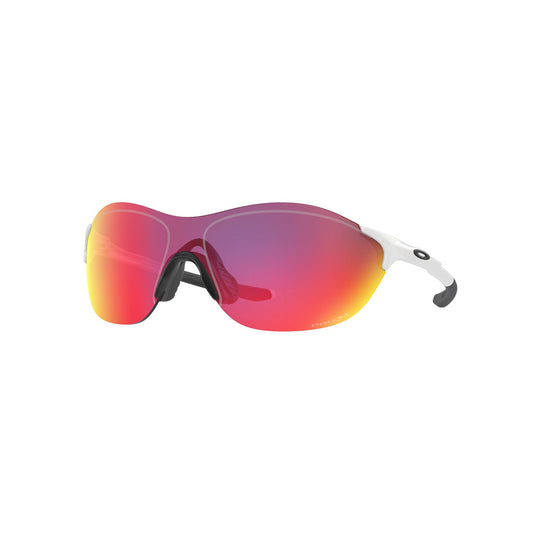 Oakley Asian Fit / Low Bridge Fit EVZero Swift Sunglasses CLOSEOUT - Polished White/PRIZM Road