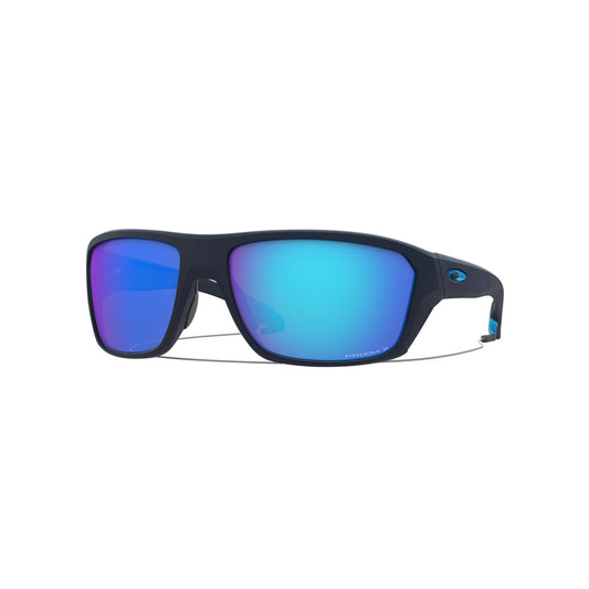 Oakley Split Shot Polarized Sunglasses CLOSEOUT - Matte Translucent Blue/PRIZM Sapphire Polarized