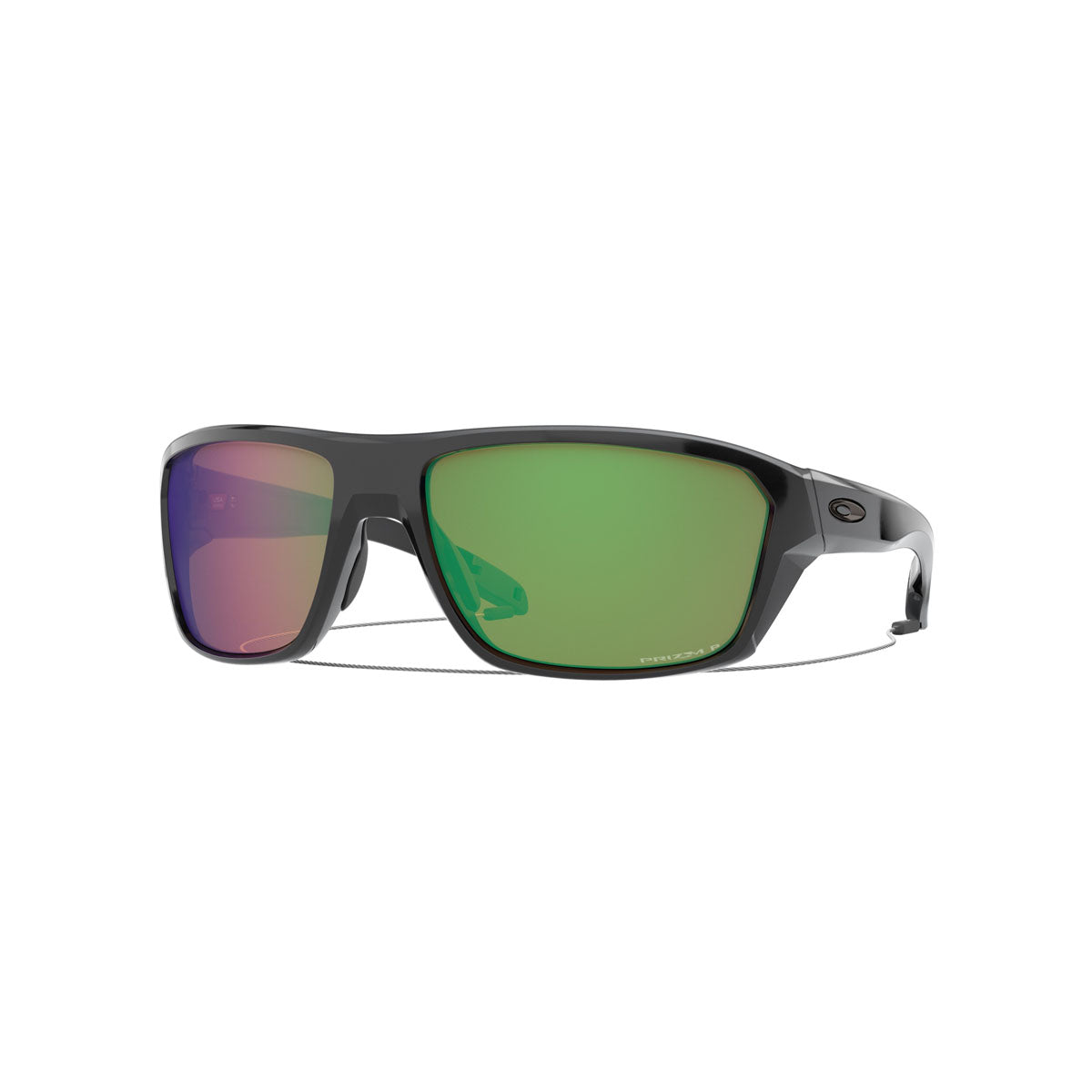 Oakley Split Shot Polarized Sunglasses CLOSEOUT - Polished Black/PRIZM Shallow Water Polarized