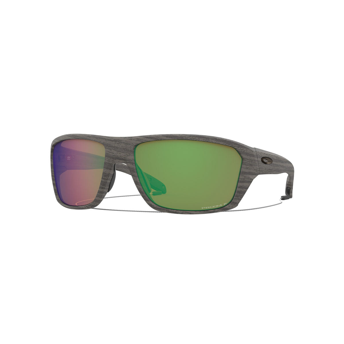 Oakley Split Shot Polarized Sunglasses CLOSEOUT - Woodgrain/PRIZM Shallow Water Polarized