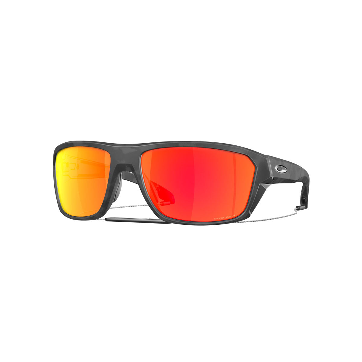 Oakley Split Shot Sunglasses CLOSEOUT - Matte Black Camo/PRIZM Ruby