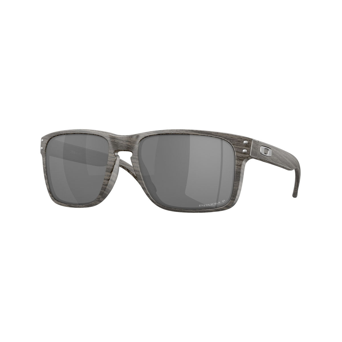 Oakley Holbrook XL Polarized Sunglasses - Woodgrain/Prizm Black Polarized