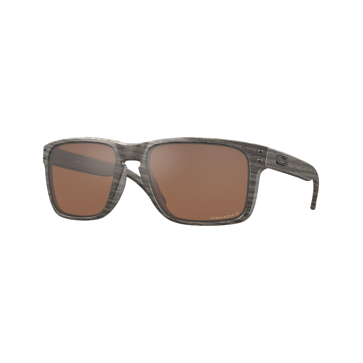 Oakley Holbrook XL Polarized Sunglasses - Woodgrain/PRIZM Tungsten Polarized