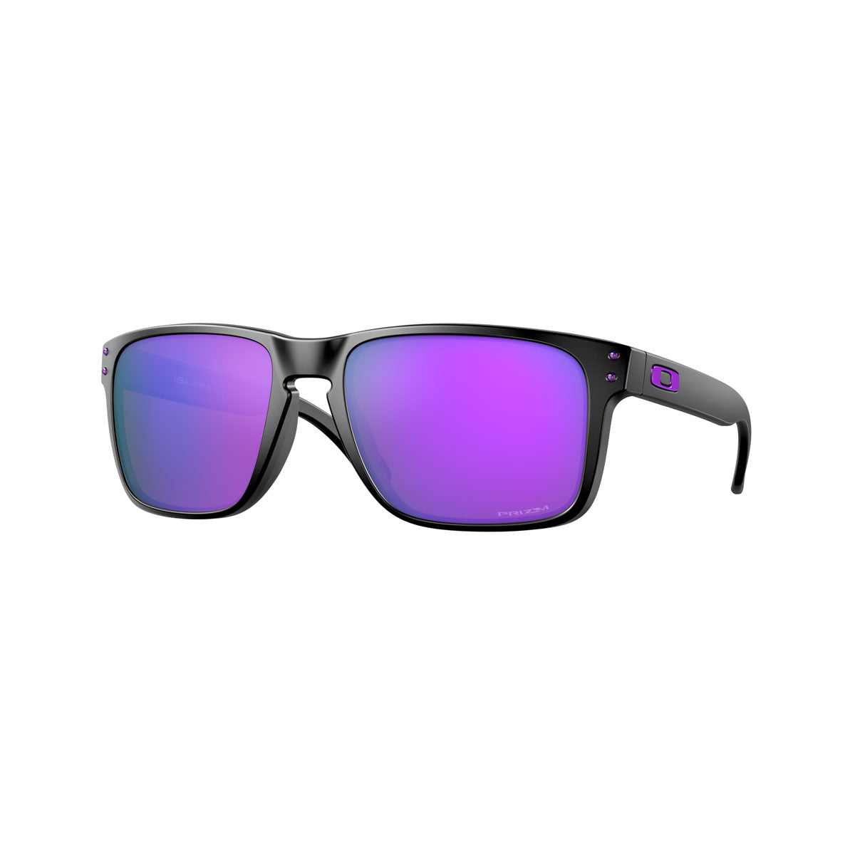 Oakley Holbrook XL Sunglasses - Matte Black/PRIZM Violet