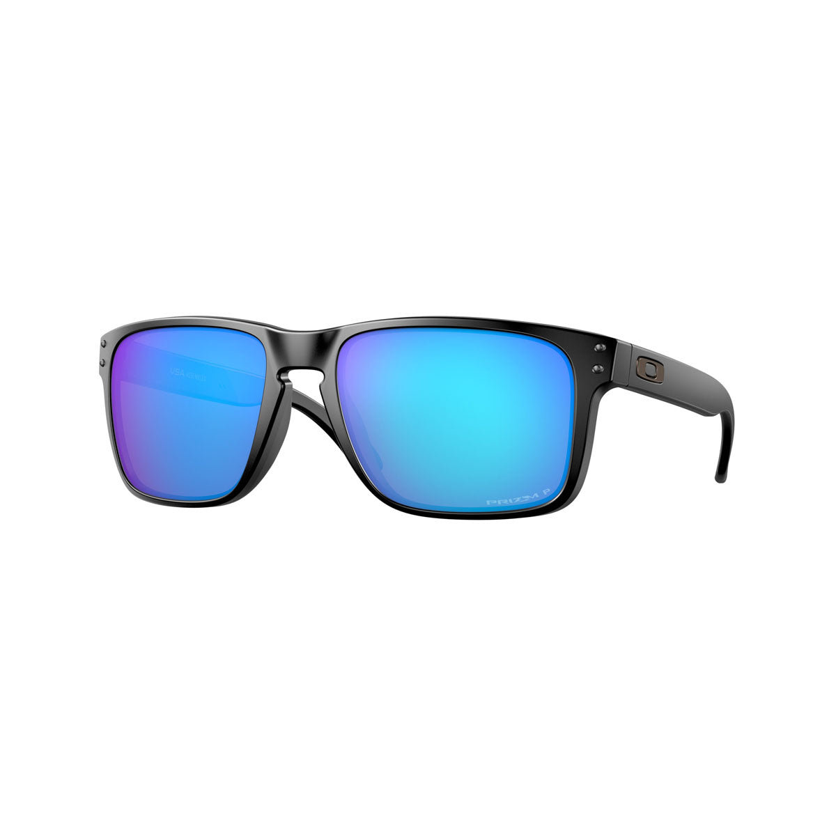 Oakley Holbrook XL Polarized Sunglasses - Matte Black/PRIZM Sapphire Polarized