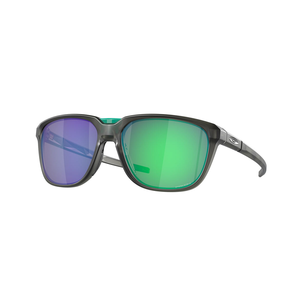 Oakley Anorak Sunglasses CLOSEOUT - Matte Grey Smoke/PRIZM Jade