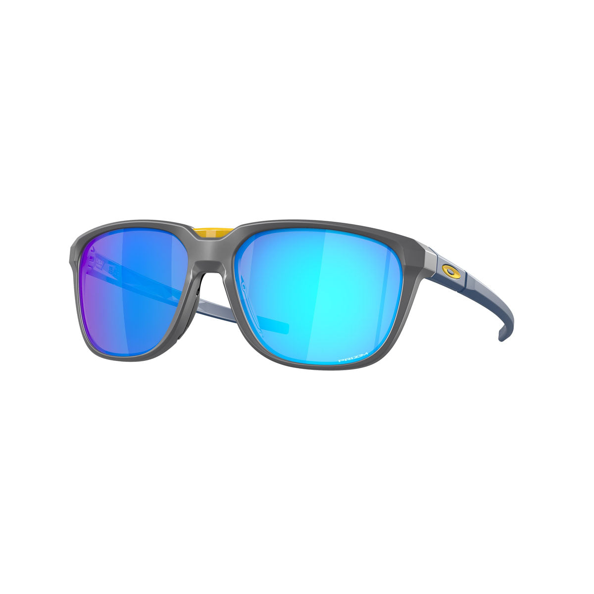 Oakley Anorak Sunglasses CLOSEOUT - Matte Dark Grey/PRIZZM Sapphire