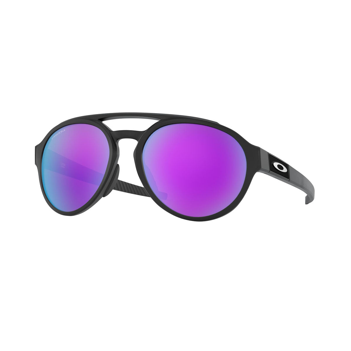 Oakley Forager Sunglasses CLOSEOUT - Matte Black/PRIZM Violet