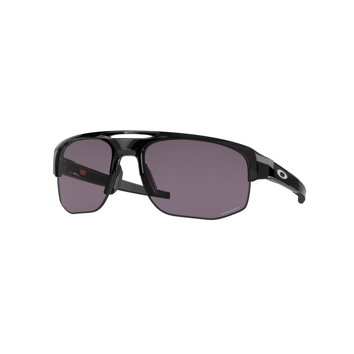 Oakley Mercenary Sunglasses CLOSEOUT - Polished Black/PRIZM Grey