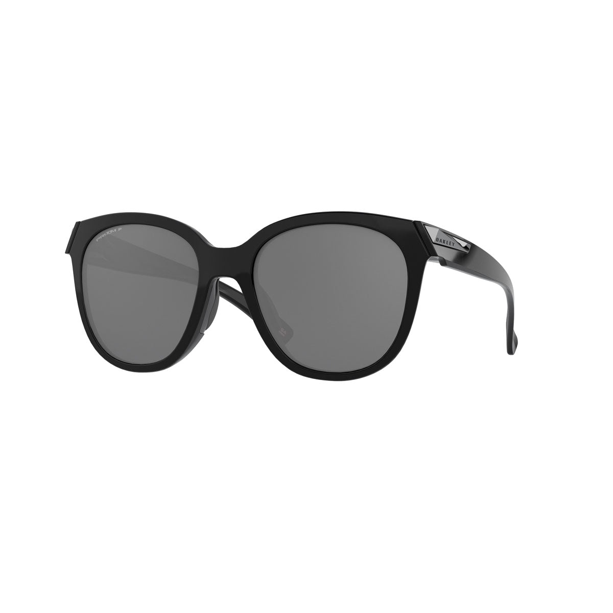 Oakley Womens Low Key Polarized Sunglasses CLOSEOUT - Polished Black/PRIZM Black Polarized