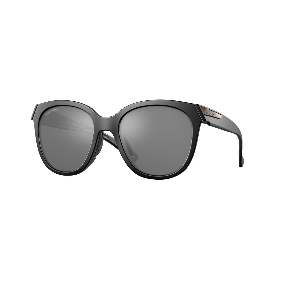 Oakley Womens Low Key Sunglasses CLOSEOUT - Hi Res Black/PRIZM Black