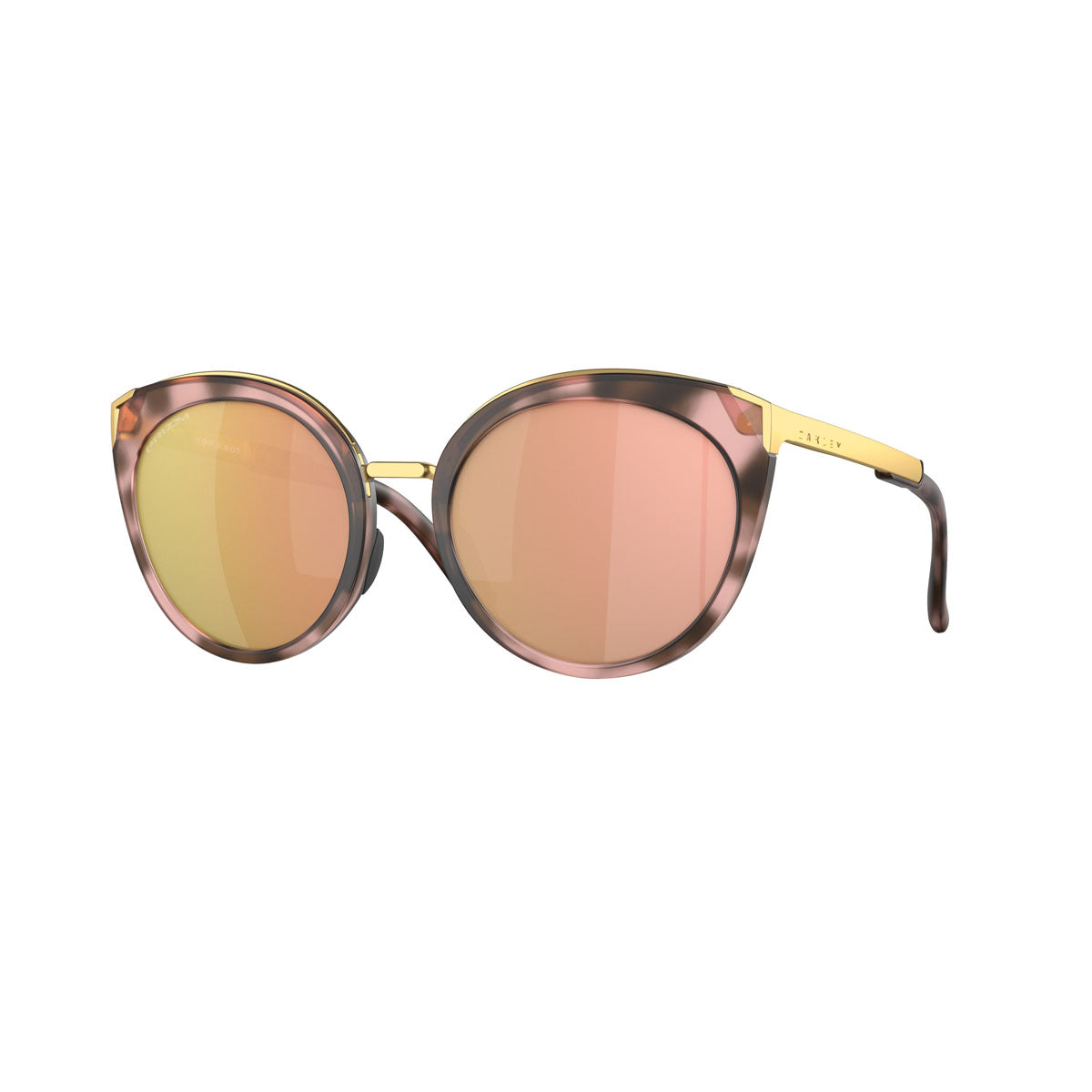 Oakley Womens Top Knot Sunglasses CLOSEOUT - Matte Rose/PRIZM Rose Gold