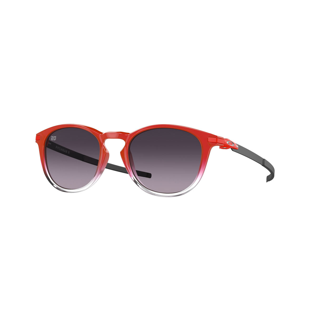 Oakley Pitchman R Sunglasses - Red Fade/Prizm Grey Gradient