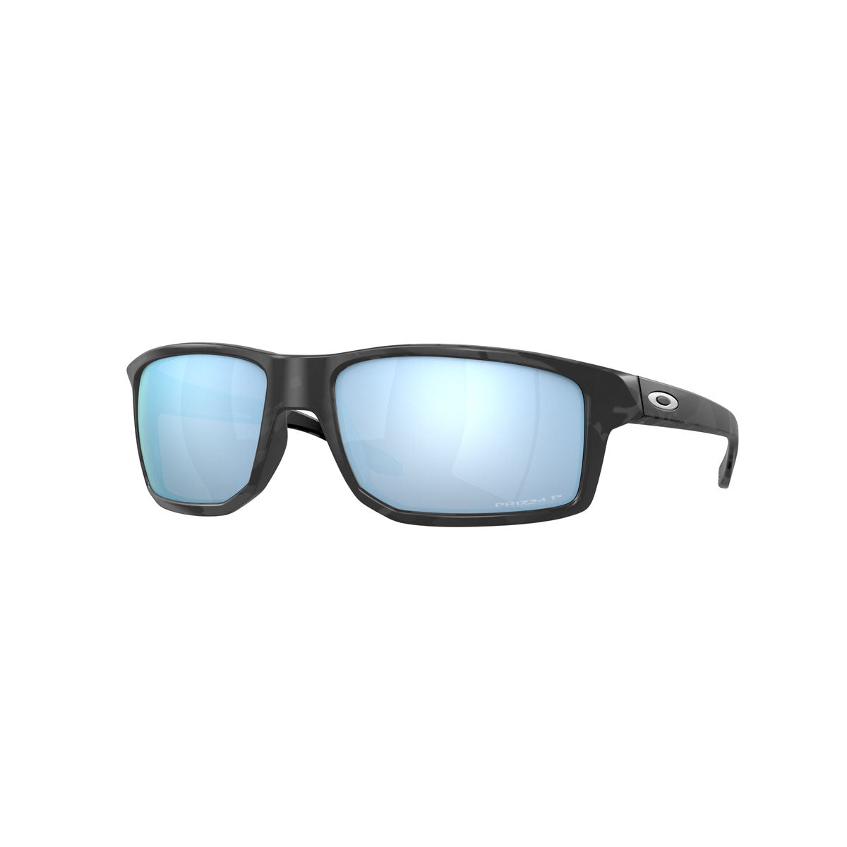 Oakley Gibston Polarized Sunglasses - Matte Black Camo/Prizm Deep Water Polarized